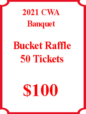 50 Bucket Raffle Tickets Banquet